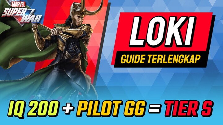 LOKI! INI HERO GILA KALO OTAK LO JUGA GILA! KALO PAHAM SEMUA ROLE DAN PAHAM OTAK LAWAN, LOKI TERBAIK
