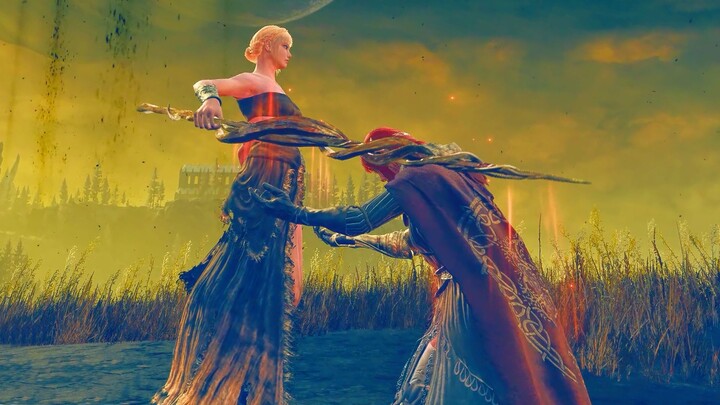 This is why you should play the online mode of the old man ring, Elden magic ring, golden tree shado