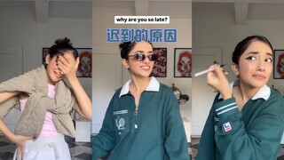 当朋友问我为什么迟到时：