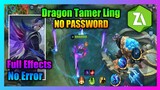 Ling Dragon Tamer Script NO PASSWORD | Ling Epic Skin Script NO PASSWORD | Nightshade Ling