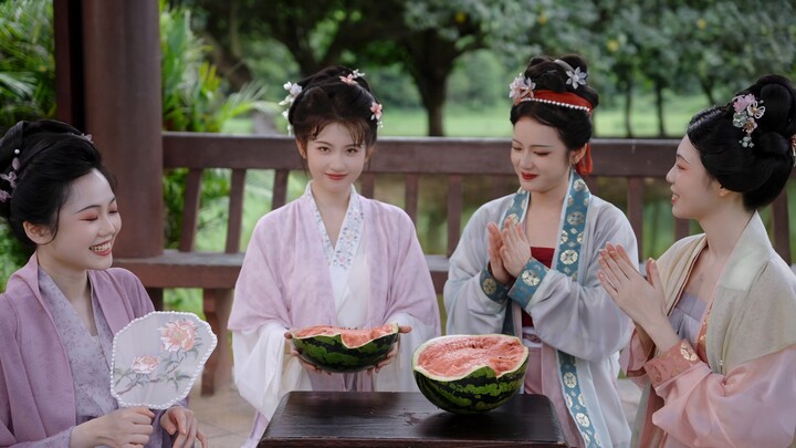 Đại Lãng, đến mùa ăn dưa hấu rồi～