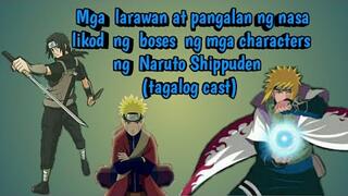 Naruto shippuden tagalog cast