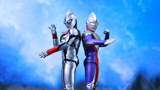 [Animasi Stop-Motion Ultraman] Penerus bayangan, Ultraman Tiga vs. Evil Tiga! Restorasi satu lawan s