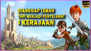 PEMUDA LEMAH YANG MENJADI KSATRIA PENYELAMAT KERAJAAN WALAU DIREMEHKAN || Alur Cerita Film Animasi