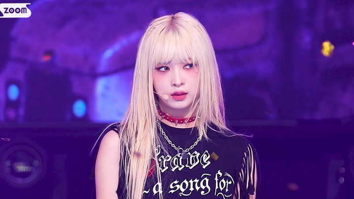 You’ll regret missing this straight shot! Every second is stunning! Billlie’s Hirari Haruna performs