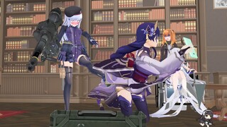 【原神少前MMD】——格里芬和UNSC在提瓦特大陆的日常