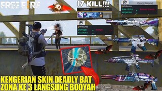 NEW WEAPON SKIN DEADLY BAT - PELONTAR NAMBAH RATE OF FIRE! MATCH TERCEPAT ZONA 3 LANGSUNG BOOYAH!