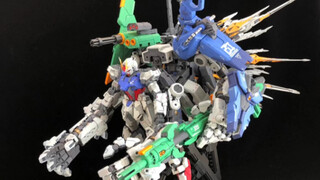 Gunpla serangan sempurna lapis baja super berat (oleh teman model)