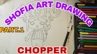 MENGGAMBAR TONY TONY CHOPPER ONE PIECE par.1