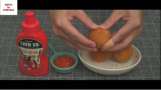 Món ngon Japan : Potato cheese balls 4 #monNhat