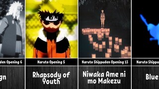 Best Openings in Naruto