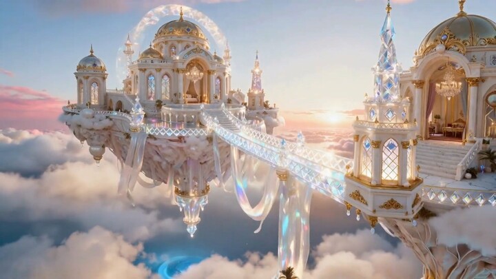 The heavenly realms beyond time