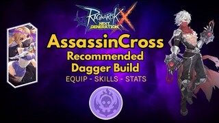 Assassin Dagger Build | ROX | Ragnarok X: Next Generation [English Sub]