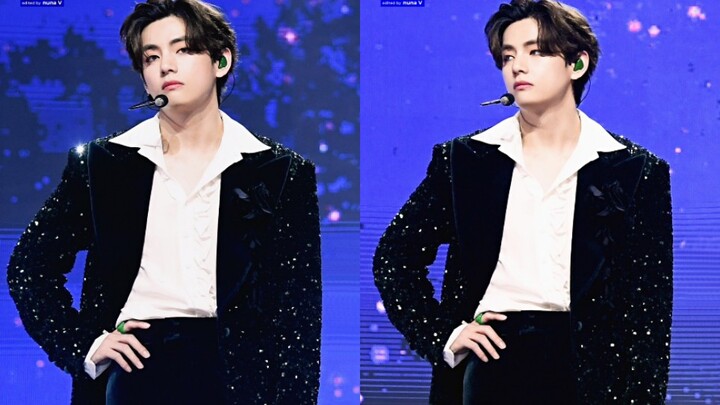 MMA Dynamite dance break Kim Taehyung straight shot