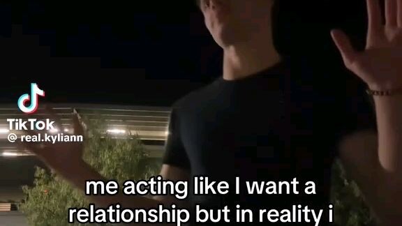 Acting that I like relationship