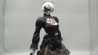 2B秒变9S，super duck兵人1：6尼尔机械纪元2B