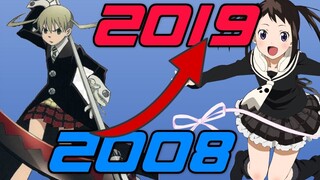 Evolution/History of Soul Eater Games (2008-2019) [1080p60fps]