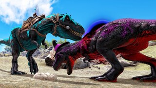 【Shrimp】The strongest guardian? The Black Flame Tyrannosaurus Rex is here! Ark: Gaia Issue 10