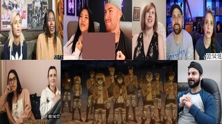 ATTACK ON TITAN EPISODE 16 REACTION MASHUP!!