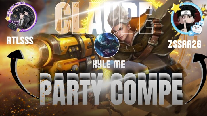 PARTY COMPE WITH RTLSSS AND ZSSAA26 CLAUDE Kyle Me SAMPE BIKIN MUSUH BINGUNG😯
