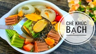 Hướng Dẫn Làm Chè  |Cách làm CHÈ KHÚC BẠCH | milk jelly dessert recipe| ASMR Cooking | Phụ Đề