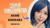 Cosplay Transformation Waifu Akane Kurokawa Oshi No Ko