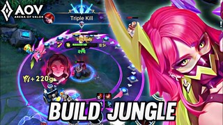 VERES PRO GAMEPLAY | BUILD JUNGLE - ARENA OF VALOR