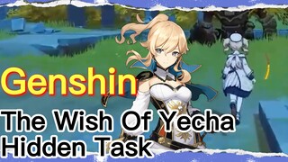 The Wish Of Yecha Hidden Task
