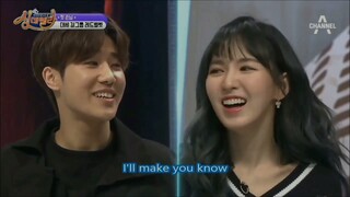 Female idols like to flirt with Sunggyu 💘💘