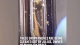 [รีมิกซ์]การทำความสะอาดพอร์ตชาร์จของโทรศัพท์