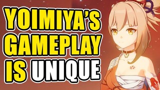 Playtesting Yoimiya for the first time | Genshin Impact