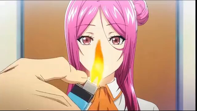 Blue's unique lighter fluid testing method