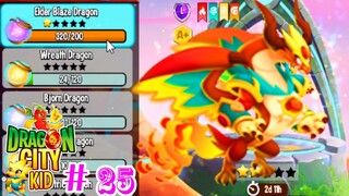 Dragon City Kid New 25 Nân Rồng Gió Lửa Lên 2 Sao HNT Mobile HNT Channel