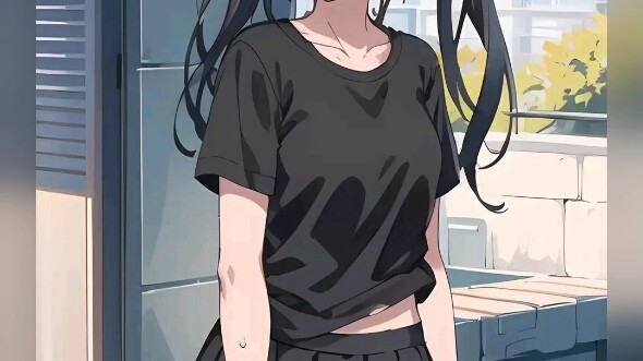 Twin ponytails Xueno is cute