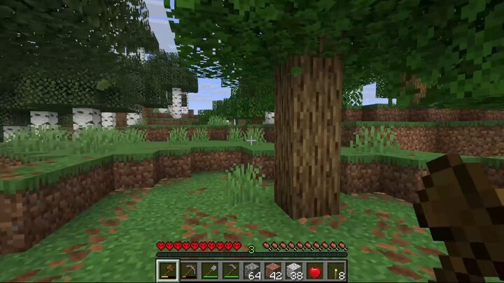 Minecraft ハードコアモード | 第2話：石炭、鉄、そして牛