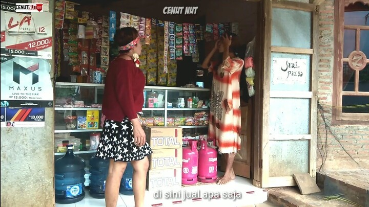 Azab!!!  bagi yang suka hutang di warung tetangga - komedi Cenut Nut