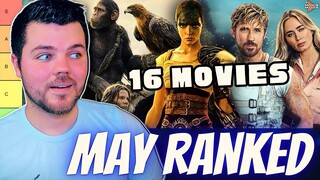 May 2024 Movies RANKED (Tier List)