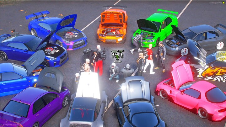 QUINZEL SHIFTER VS JDM COMMUNITY  !! DIA MIRIP TEMANKU !! - GTA V ROLEPLAY INDONESIA