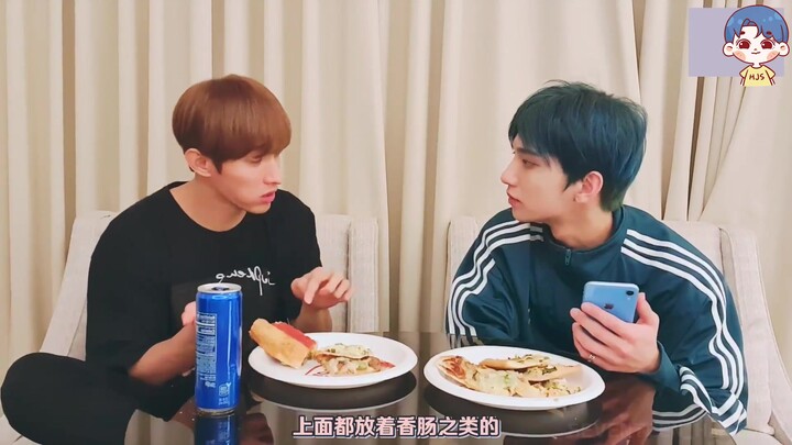 [SVT_Harbour subtitle Indonesia] 200113 SEVENTEEN Joshua dengan anggur merah & keju????????