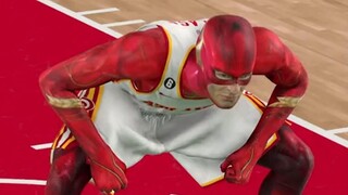 I increased The Flash's speed to 1 million.