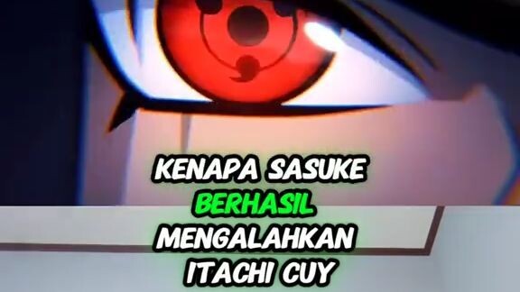 Kenapa Itachi Uchiha Sengaja Kalah dari Sasuke Uchiha?
