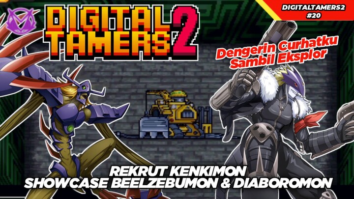 Rekrut Kenkimon! Aku Curhat Sambil Showcase Beelzebumon & Diaboromon! Digital Tamers 2 Gameplay #20