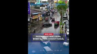 PASPAMPRES Keluar dari Mobil saat Bobby Nasution Adang Angkot Nakal