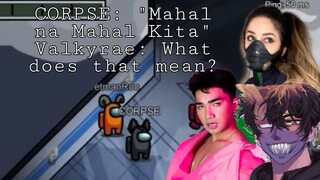 (Among Us PROXIMITY CHAT) CORPSE learning tagalog with Bretman and Valkyrae | An emotional 50/50