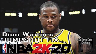 Dion Waiters Jumpshot Fix NBA 2K20