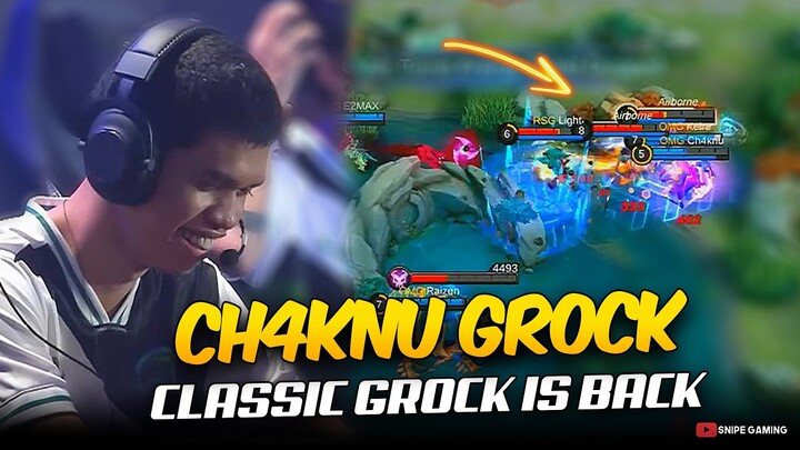 CH4KNU WITH HIS CLASSIC GROCK FLICKR + WILD CHARGE SET. . . 💪
