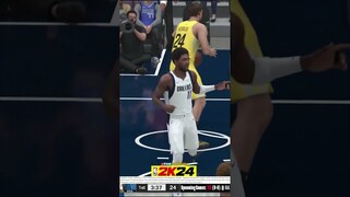 NBA 2K24 Gameplay: New Blowout Dribble! #nba2k24 #nba2k24gameplay