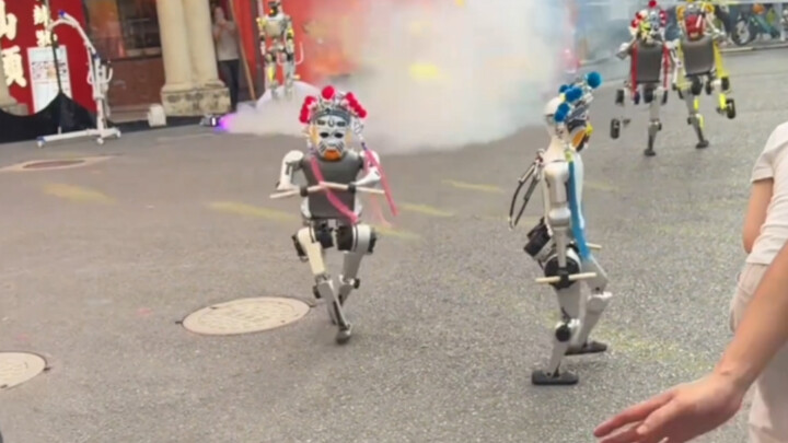 Chaoji menari tarian Yingge