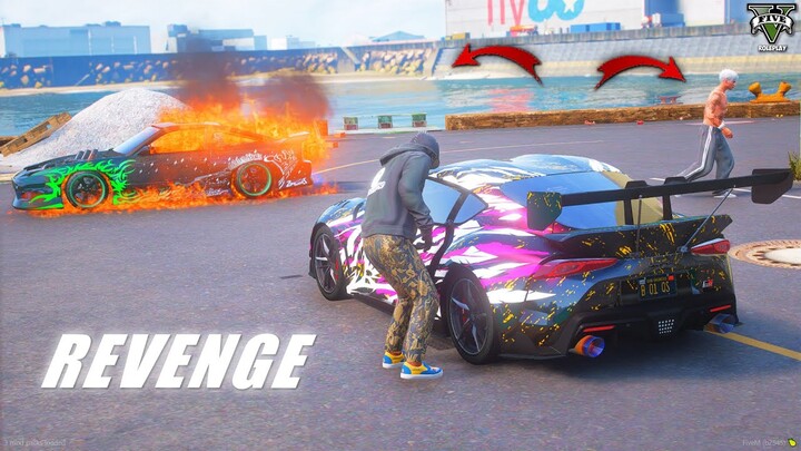 MOBIL INI DIHANCURKAN KETUA TRICKSTER !! - GTA V ROLEPLAY INDONESIA