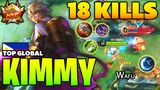 Forgotten! Insane 18 Kills Kimmy Build Physical Damage | Top Global Kimmy Gameplay ~ Mobile Legends
